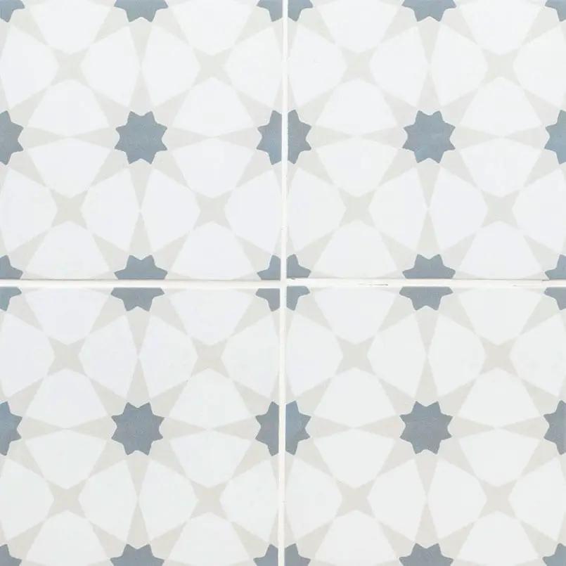 Kenzzi Zoudia Matte Porcelain Tiles 8x8 close up