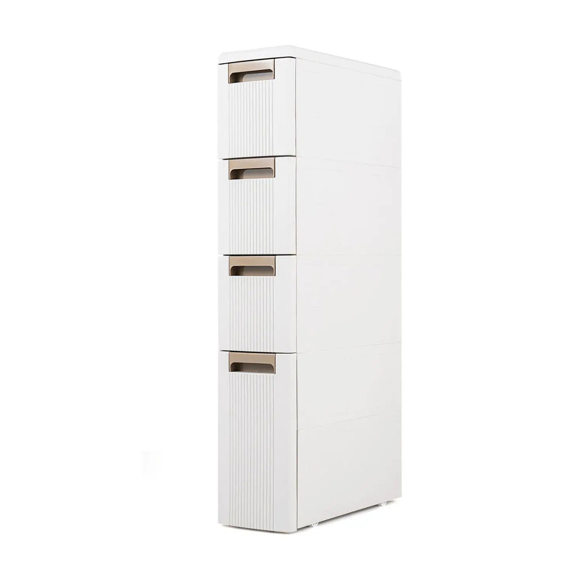Narrow Storage Cabinet with Drawers and Removable Dividers by DirectDeals