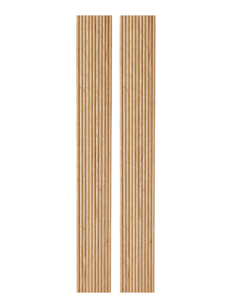2-Pack Flexible Fluted Wall Panels – Natural by Dogberrycollections