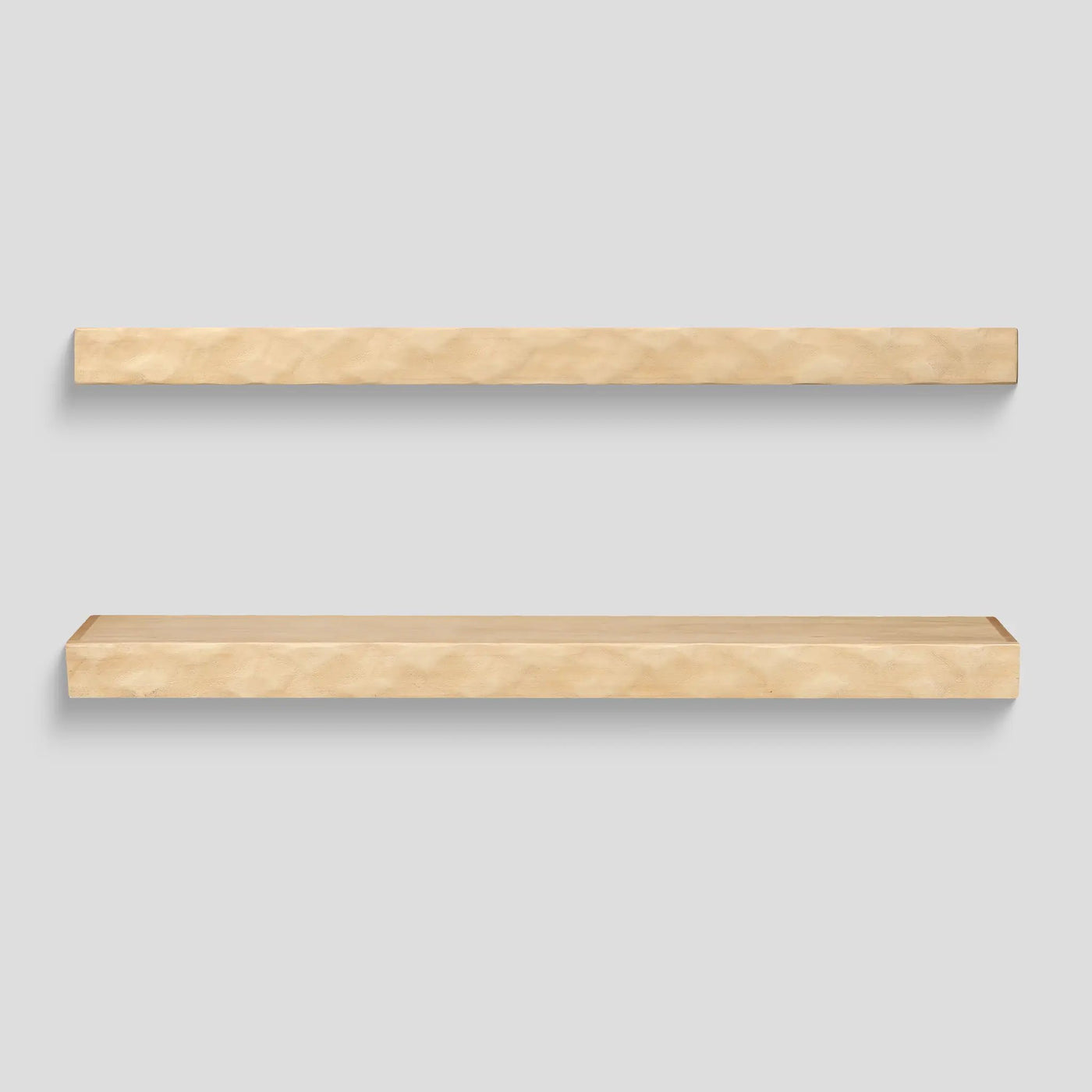 Hewn Floating Kitchen Shelf – Real Wood by Dogberrycollections