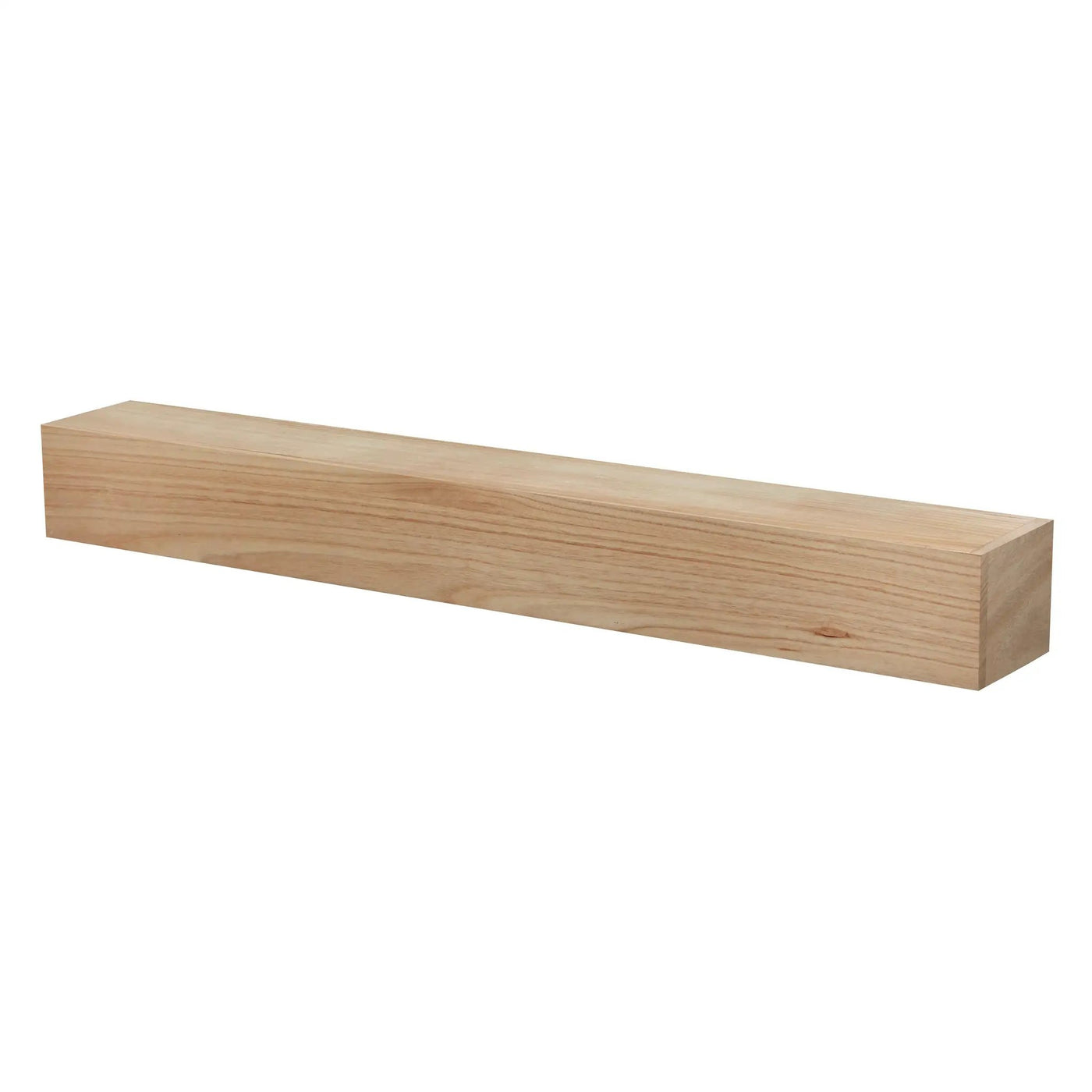 Classic Paulownia Wood Fireplace Mantel Shelf by Dogberrycollections