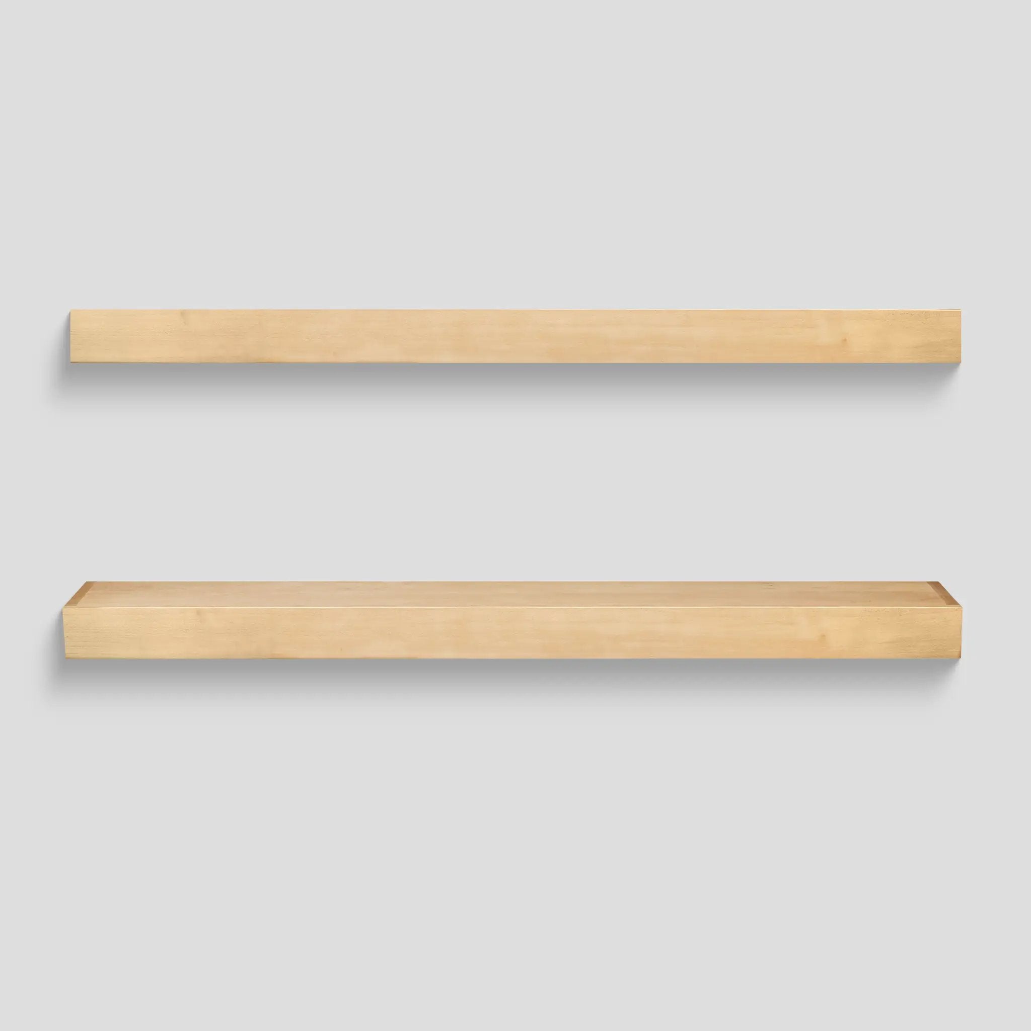 Farmhouse Floating Kitchen Shelf – Real Wood by Dogberrycollections