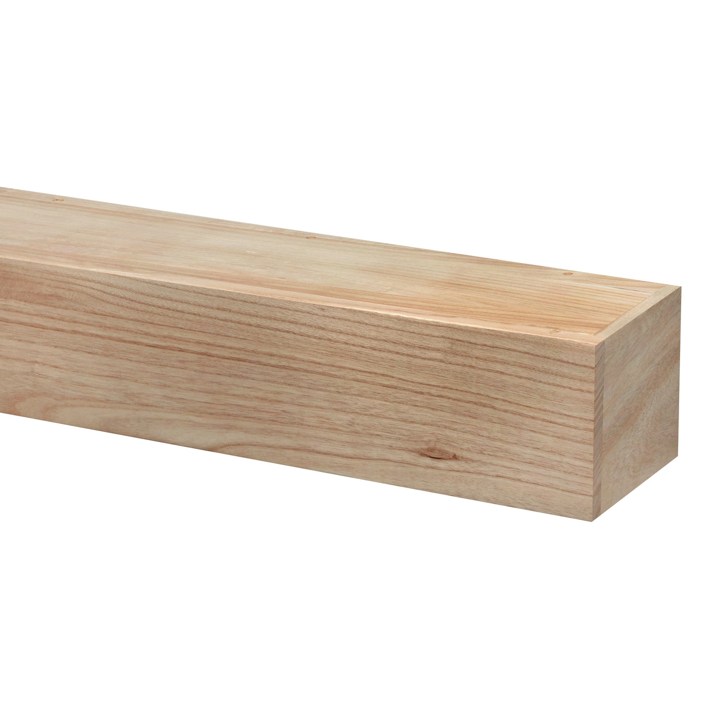 Classic Paulownia Wood Fireplace Mantel Shelf by Dogberrycollections