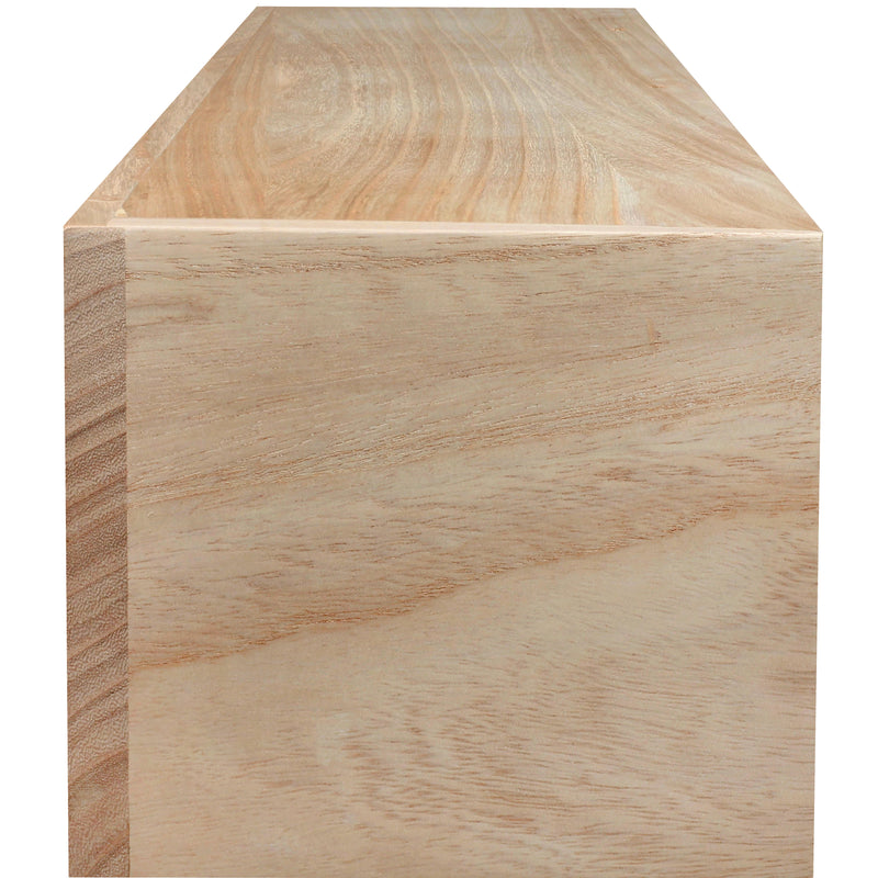 Classic Paulownia Wood Fireplace Mantel Shelf by Dogberrycollections