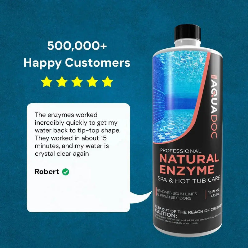 Natural Spa Enzyme for Hot Tub by AquaDoc