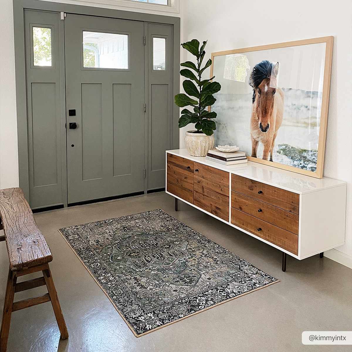 Neyland Sage Green Area Rug by Boutique Rugs