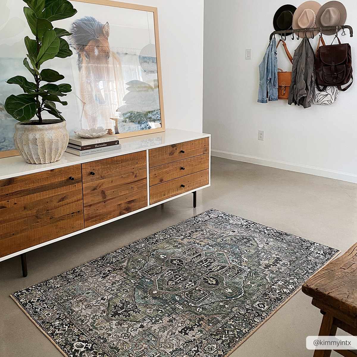Neyland Sage Green Area Rug by Boutique Rugs