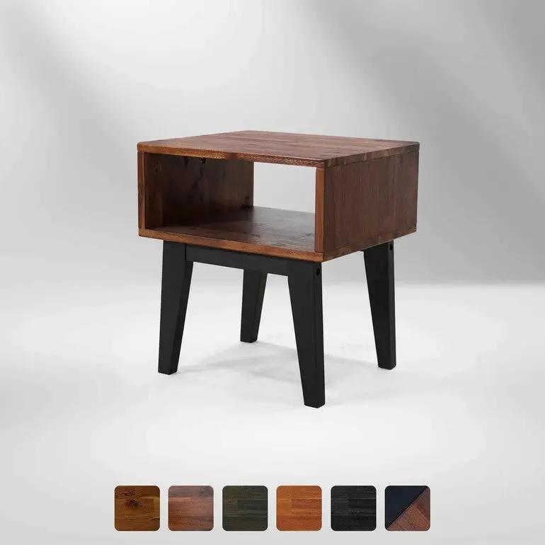 Serena Solid Wood Nightstand by Megsu