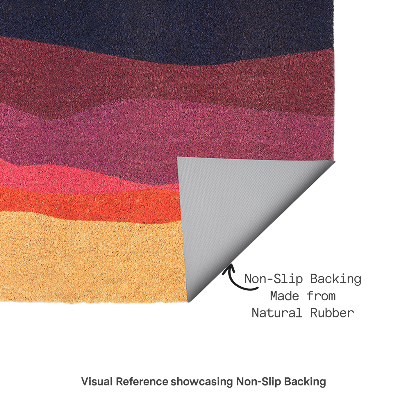 Shades of Dawn Coir Doormat by Fab Habitat
