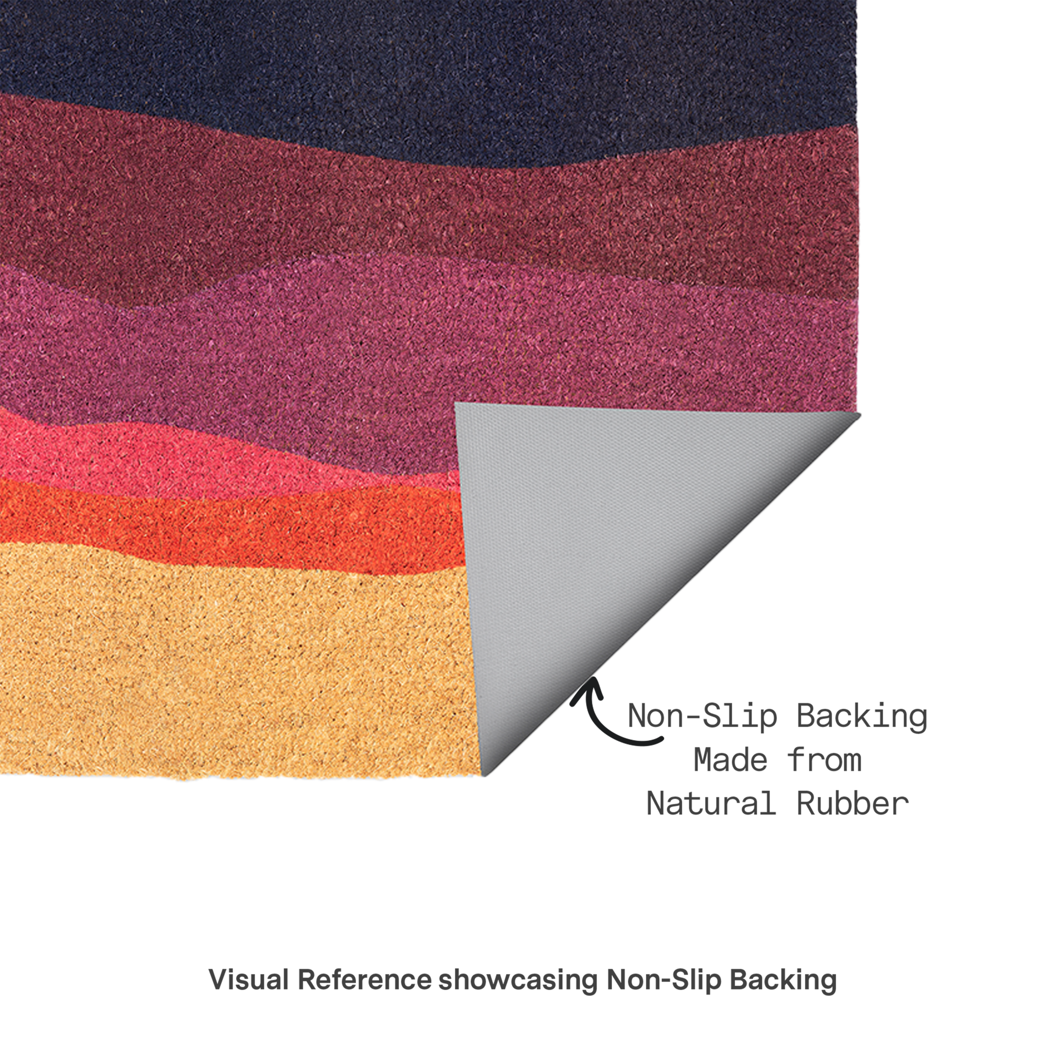 Shades of Dawn Coir Doormat by Fab Habitat