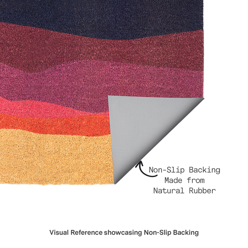 Shades of Dawn Coir Doormat by Fab Habitat