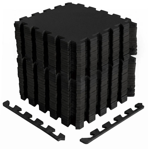Interlocking Foam Floor Tiles 36-Pack with Borders, photo 2 of 10