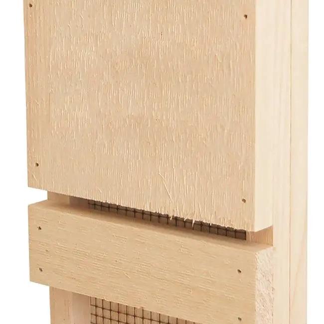 Outdoor Wood Bat House Kit - Holds up to 12 Bats - Made in USA by HomePacific