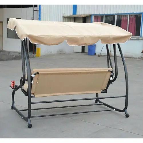 Outdoor Canopy Swing Patio Porch Shade Deck Bed in Sand by HomePacific