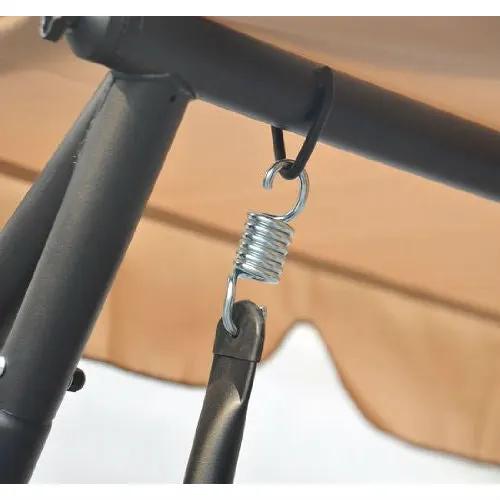 Outdoor Canopy Swing Patio Porch Shade Deck Bed in Sand by HomePacific
