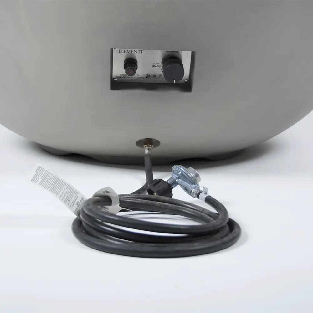 Lunar Outdoor Fire Bowl - Select Fuel Type by EnvelorHome