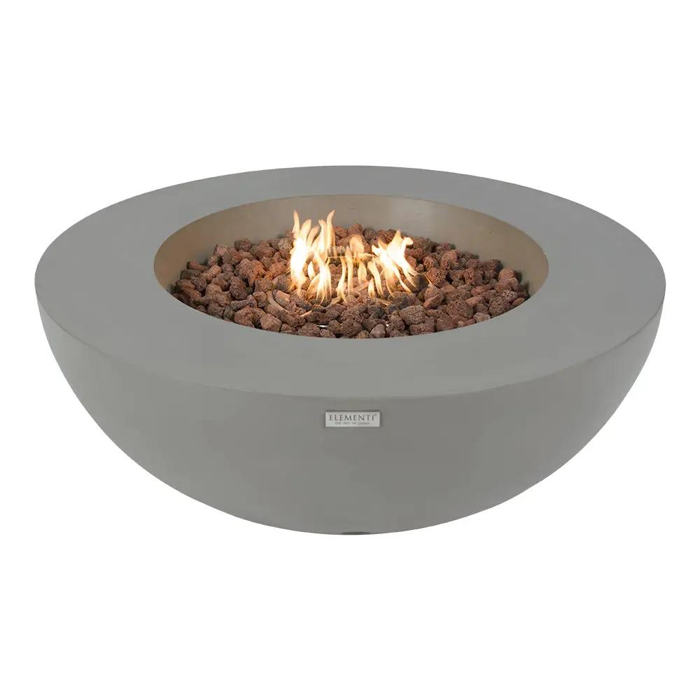 Lunar Outdoor Fire Bowl - Select Fuel Type by EnvelorHome