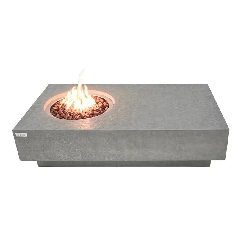 MetroPolis Outdoor Fire Pit Table - Select Fuel Type by EnvelorHome