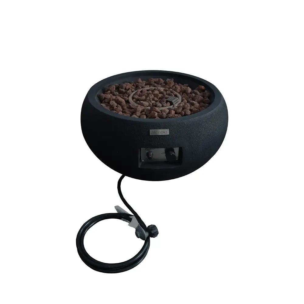 York Outdoor Firepit Table - 27 Inches - Select Fuel Type by EnvelorHome