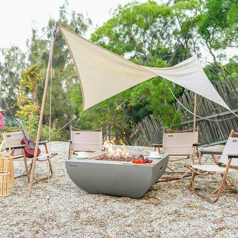Westport Outdoor Fire Pit Table - Select Fuel Type by EnvelorHome