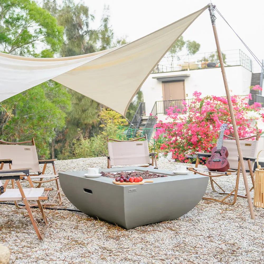 Westport Outdoor Fire Pit Table - Select Fuel Type by EnvelorHome