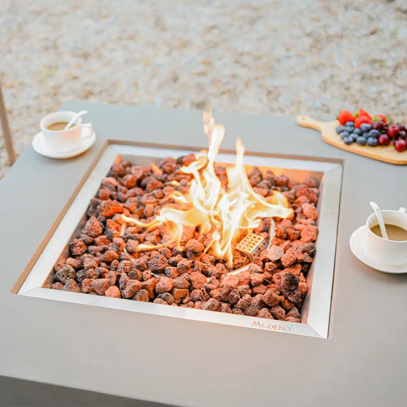 Westport Outdoor Fire Pit Table - Select Fuel Type by EnvelorHome