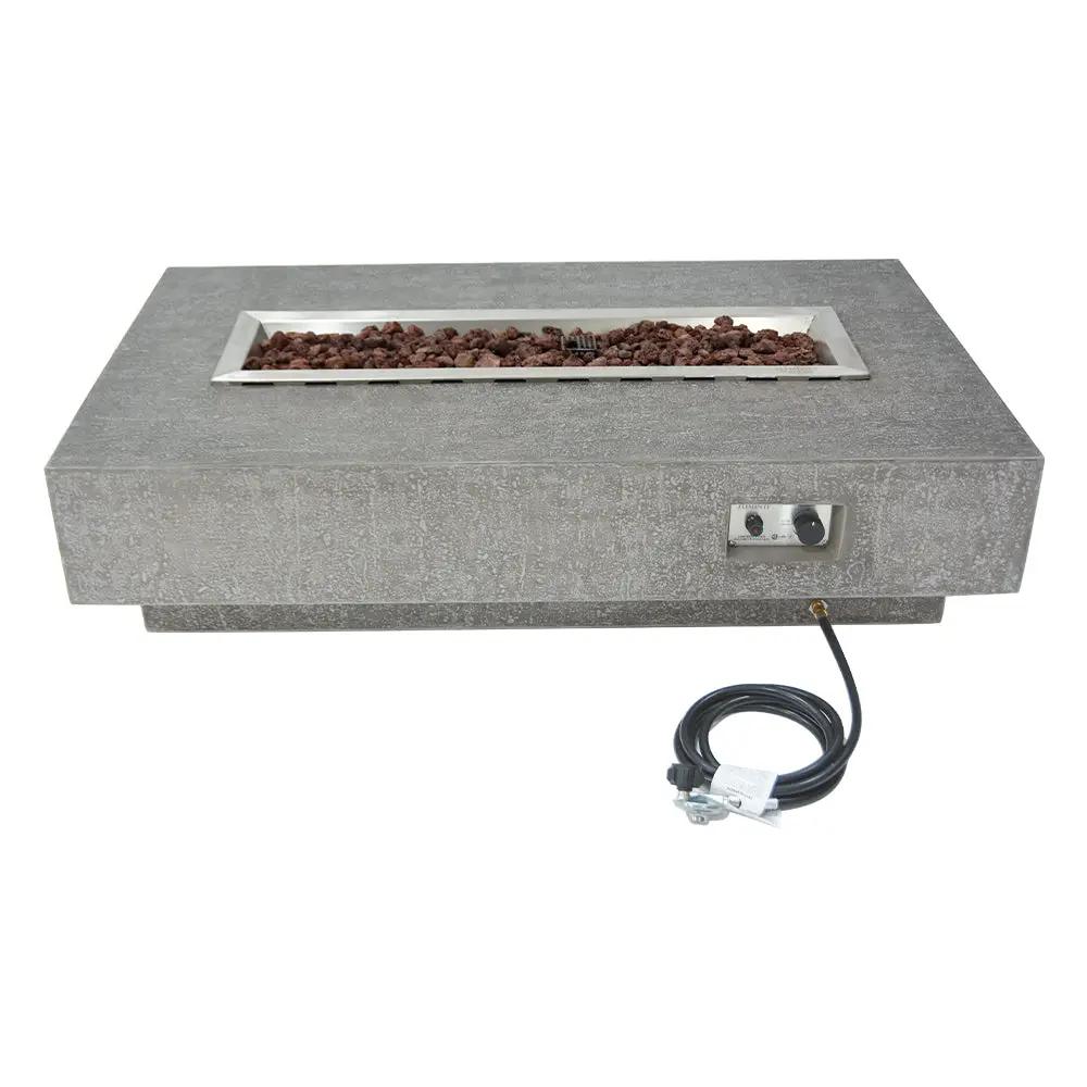Hampton Outdoor Fire Pit Table - Select Fuel Type by EnvelorHome