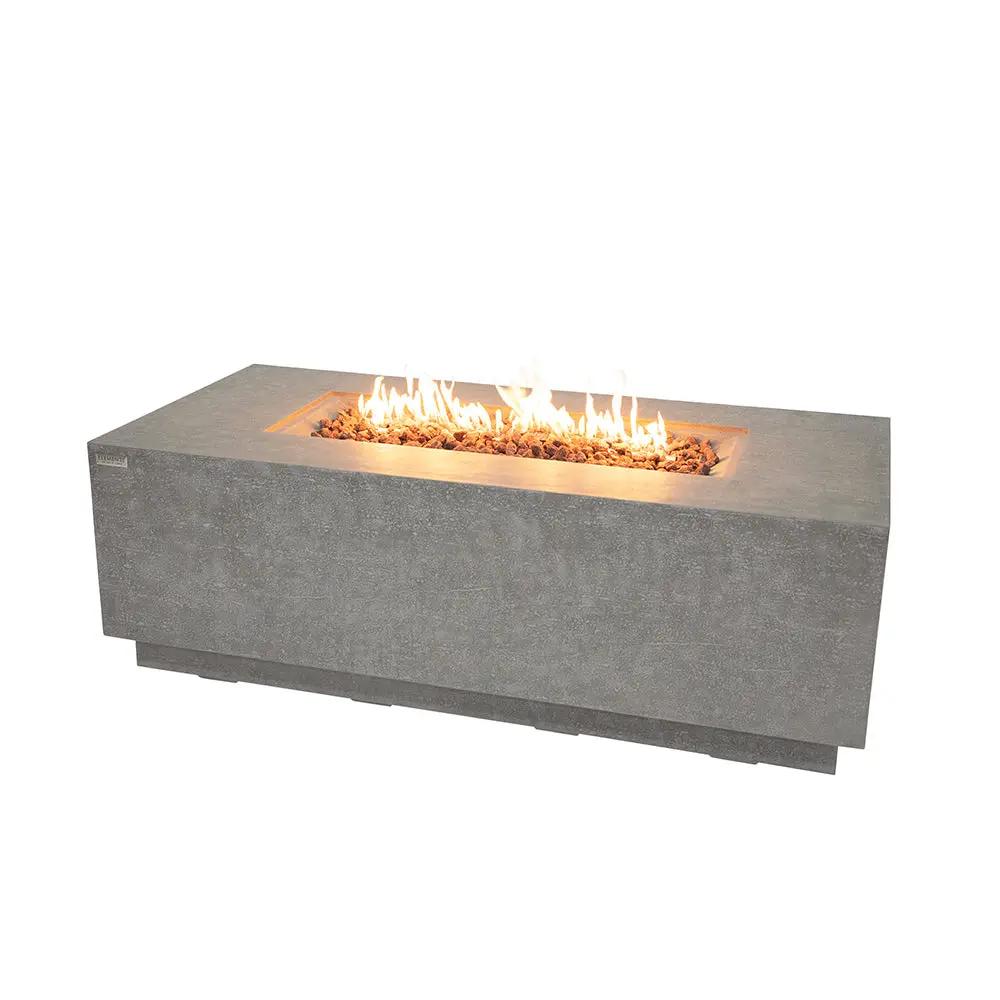Elementi Andes Propane Fire Pit 66 x 32 Inches by EnvelorHome