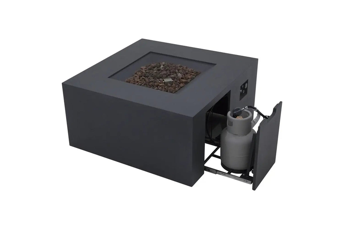 Elementi Rocky Propane Fire Pit, 43 x 43 Inches by EnvelorHome