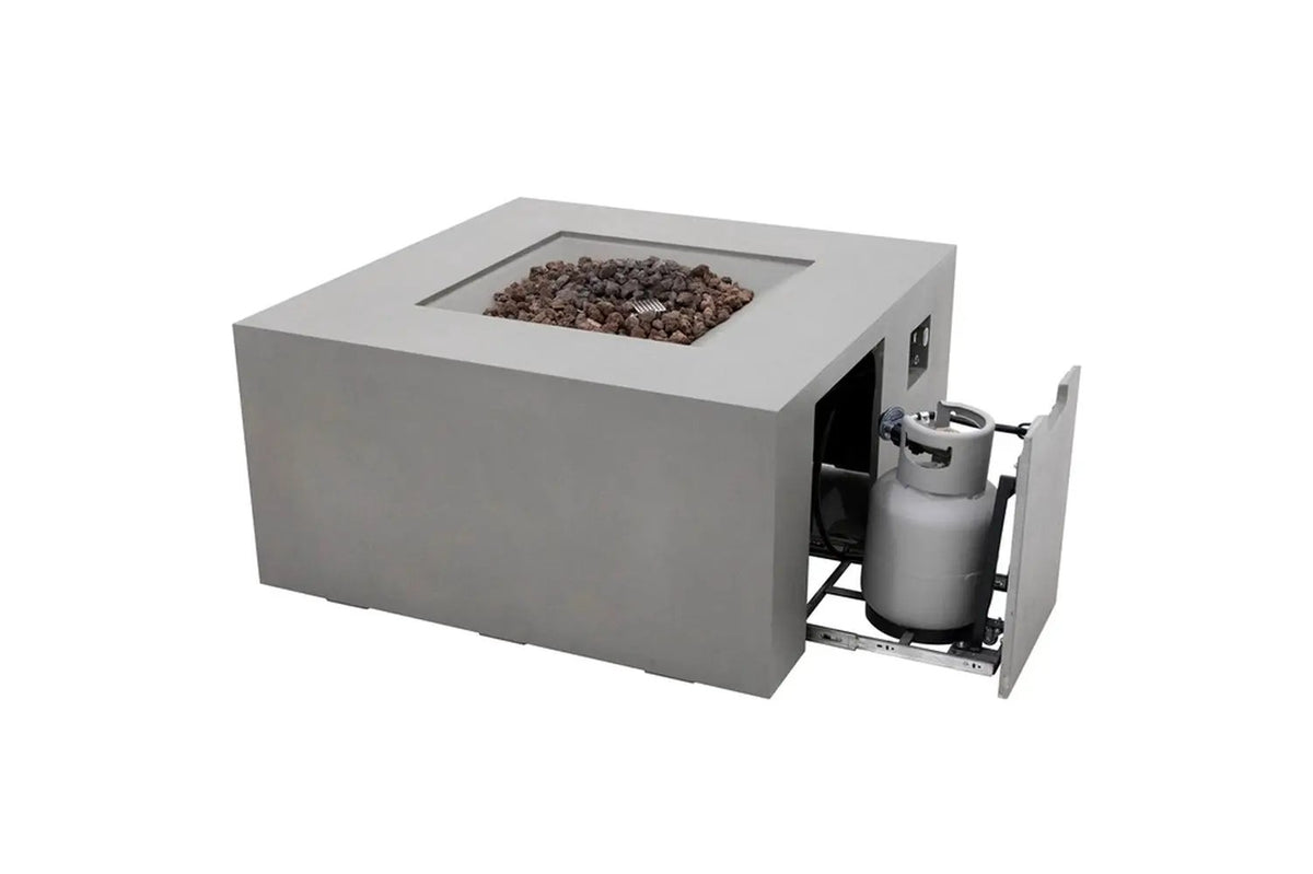 Elementi Rocky Propane Fire Pit, 43 x 43 Inches by EnvelorHome