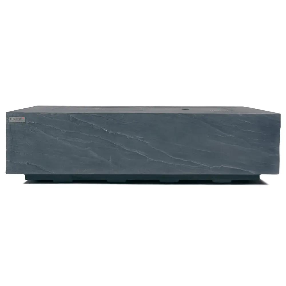Capetown Outdoor Slate Black Fire Pit Table - Select Fuel Type by EnvelorHome