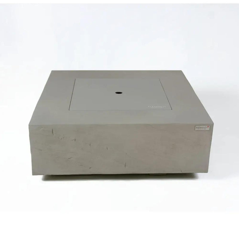 Capertee Outdoor Space Grey Fire Pit Table - Select Fuel Type by EnvelorHome