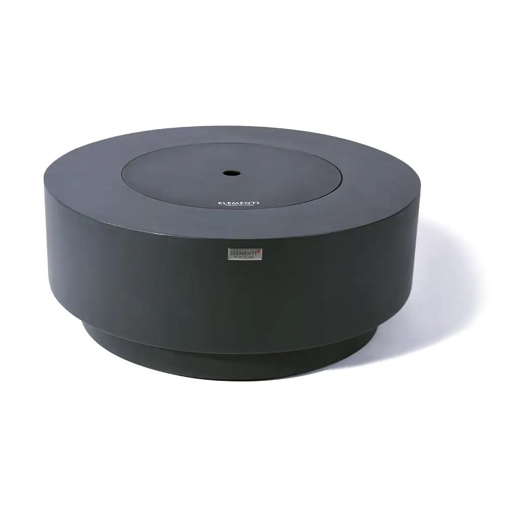 Nimes Outdoor Dark Grey Fire Pit Bowl - Select Fuel Type by EnvelorHome