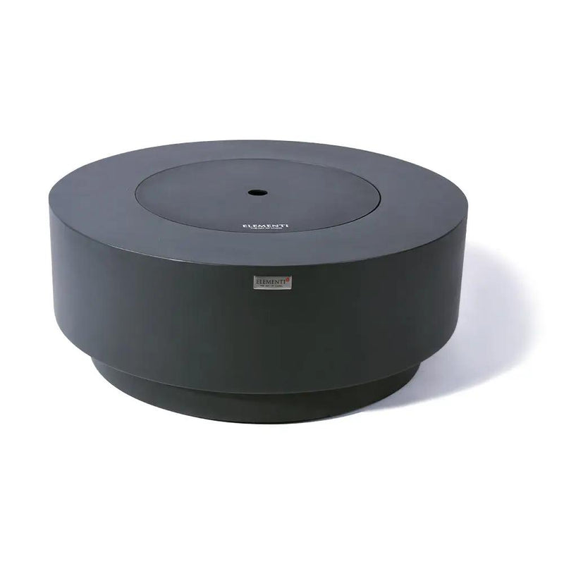 Nimes Outdoor Dark Grey Fire Pit Bowl - Select Fuel Type by EnvelorHome