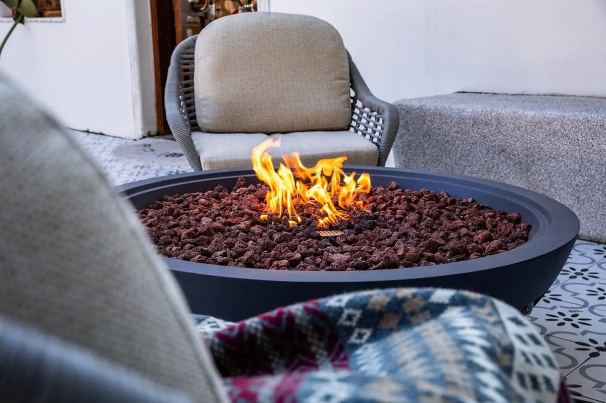 Elementi Plus Rose Bowl Fire Pit, 48 x 48 Inches by EnvelorHome