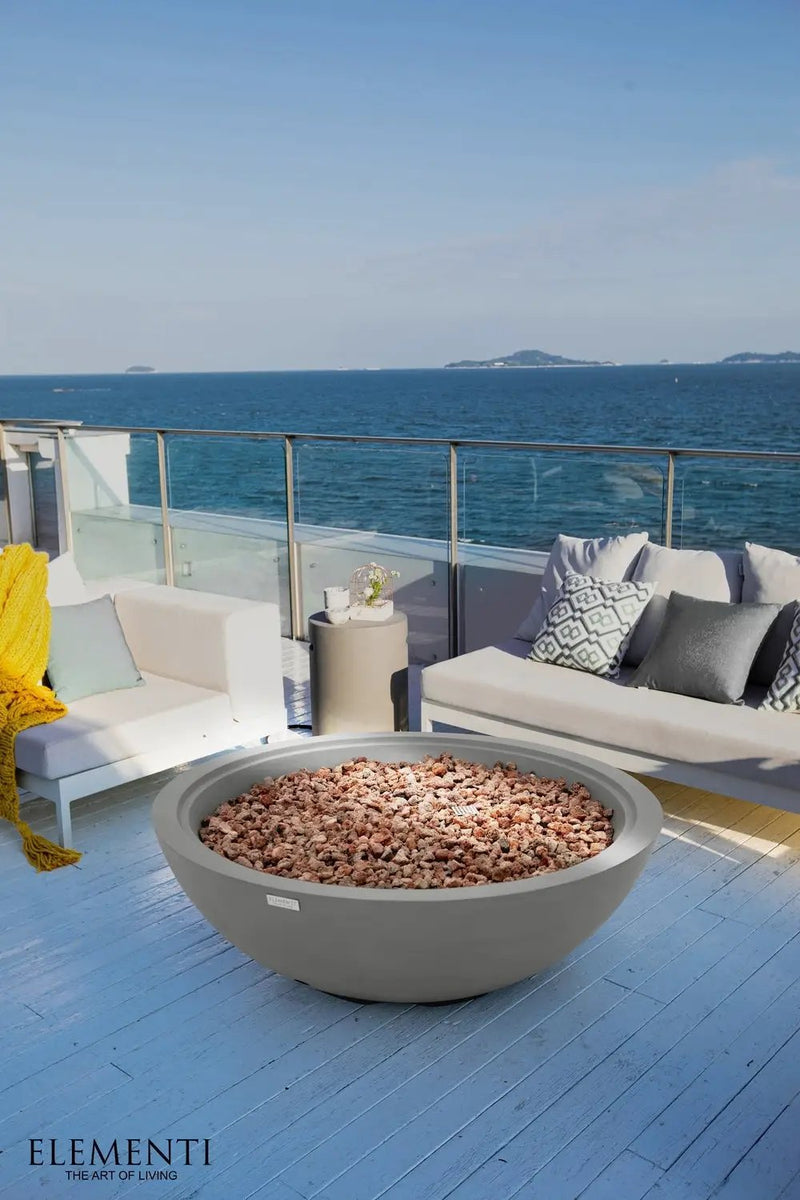 Elementi Plus Rose Bowl Fire Pit, 48 x 48 Inches by EnvelorHome