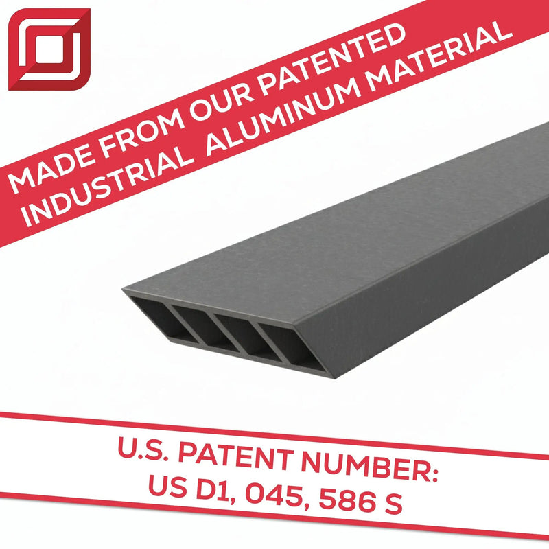 Industrial 1 inch Flat Wall Countertop Support Bracket by The Original Granite Bracket