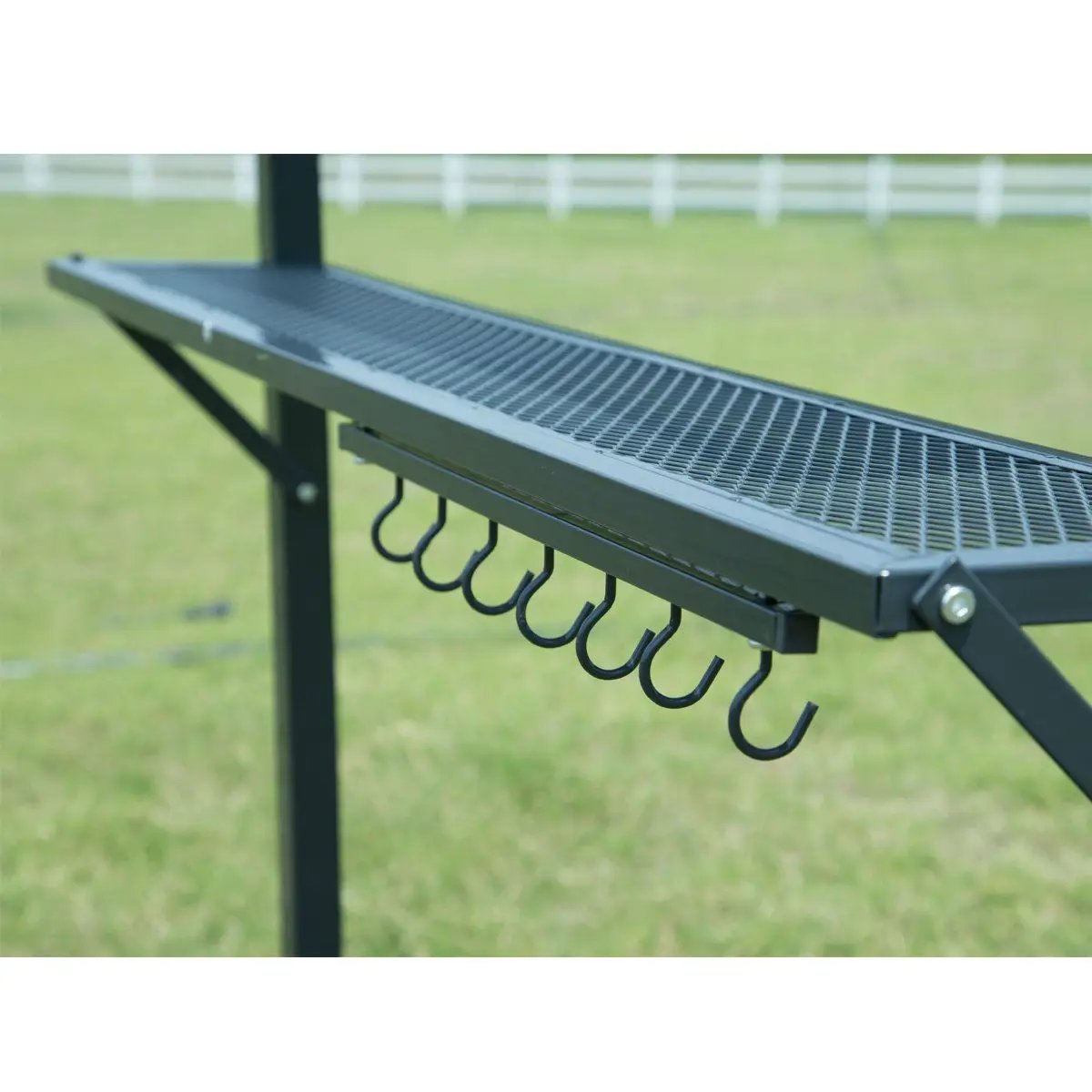 8-Ft x 5-Ft Steel Frame Outdoor Grill Gazebo with Vent Top Canopy by HomePacific