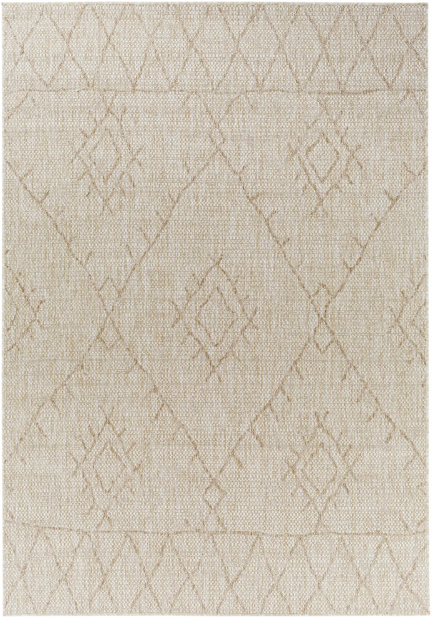 Marwood Brown Nordic Outdoor Rug - Clearance by Boutique Rugs