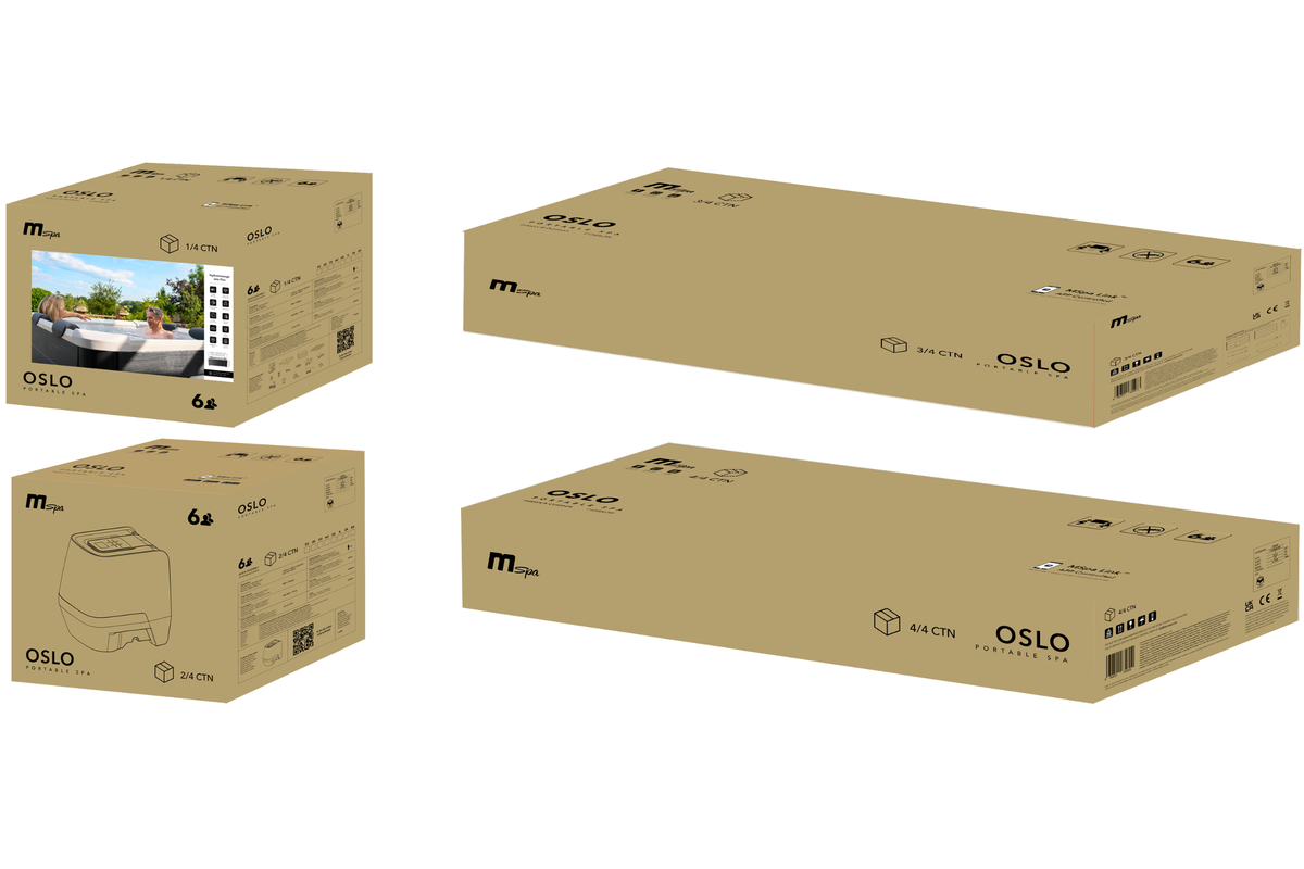 MSPA | OSLO | Frame Series | Rigid Hot Tub & Spa | Light up the night | Upto 6 Person, photo 39 of 39