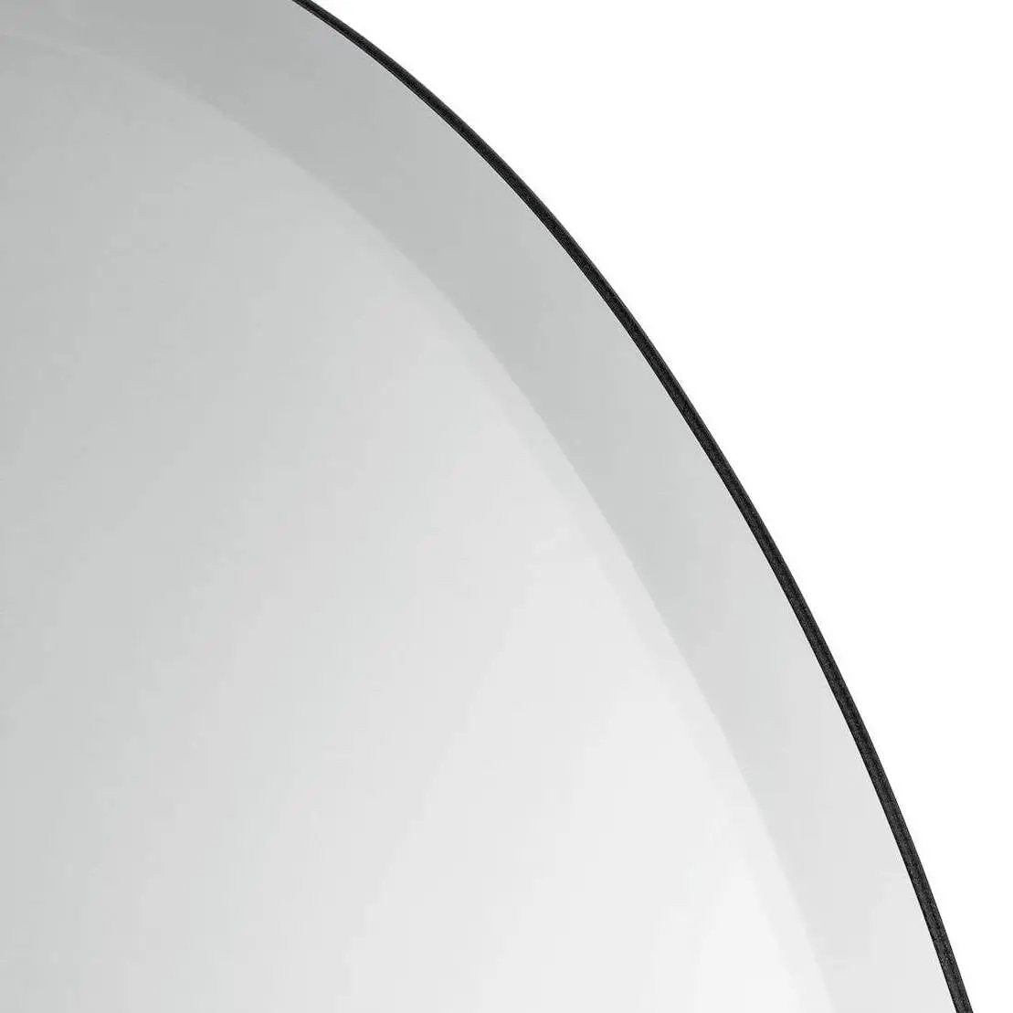 Oval Frameless 36-inch Beveled Bathroom Bedroom Living Room Vanity Wall Mirror by HomePacific