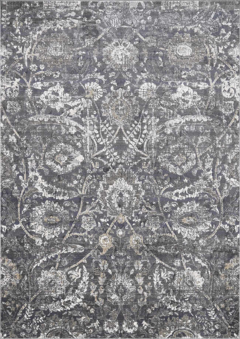 Georgiana Charcoal Area Rug by Boutique Rugs