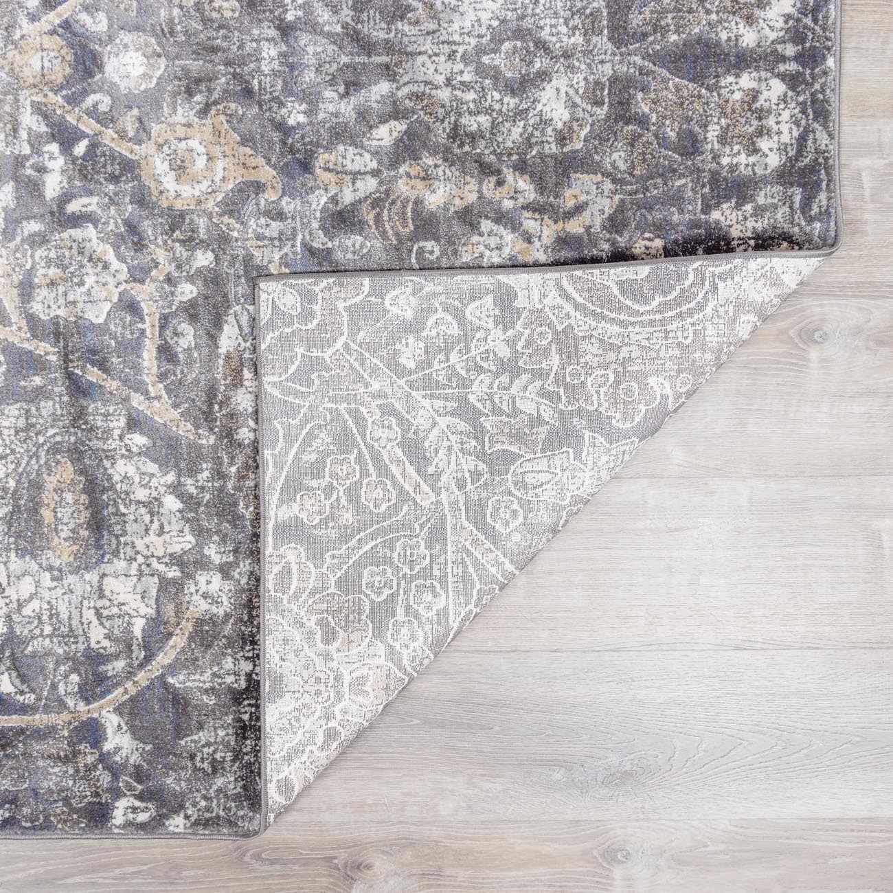 Georgiana Charcoal Area Rug by Boutique Rugs