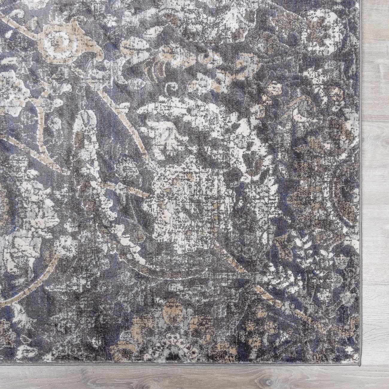 Georgiana Charcoal Area Rug by Boutique Rugs