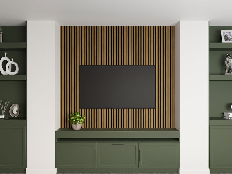 2-Pack Acoustic Wall Panels – Oiled Oak by Dogberrycollections