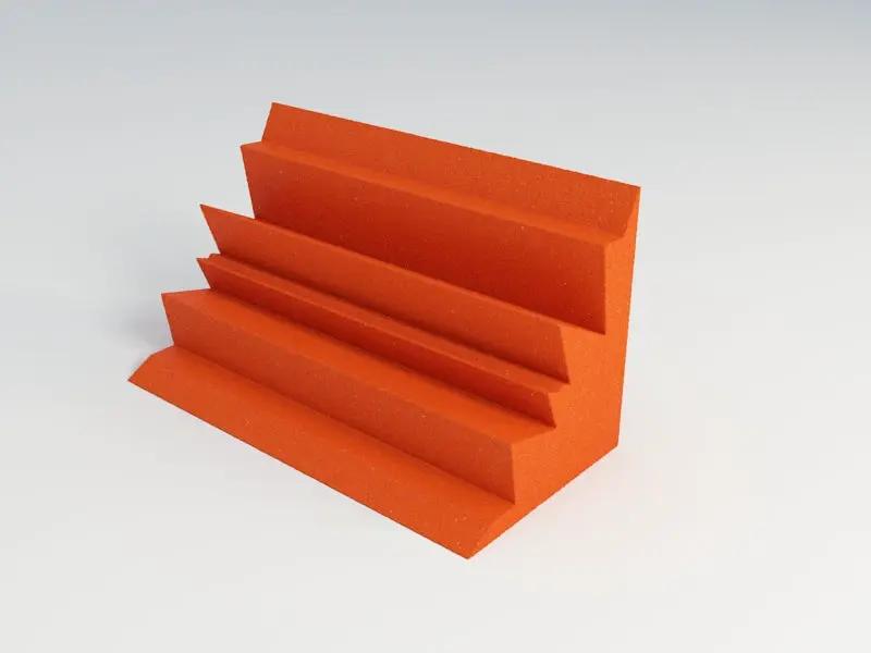 Acoustic Foam Corner Bass Traps, 12 x 12 x 24 Inch, NRC 1.20, 13 Colors by SoundAssured