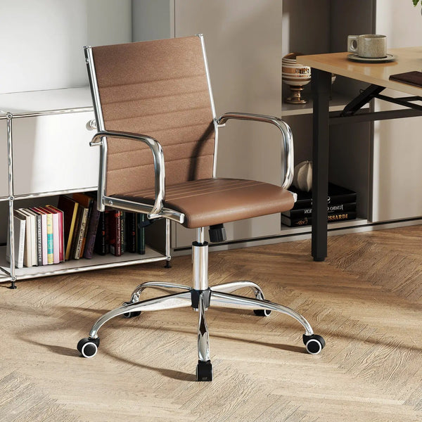 Height Adjustable Office Chair with Rocking Backrest
