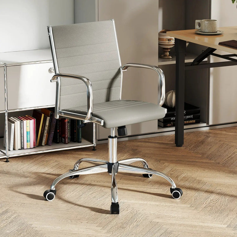 Height Adjustable Office Chair with Rocking Backrest by DirectDeals