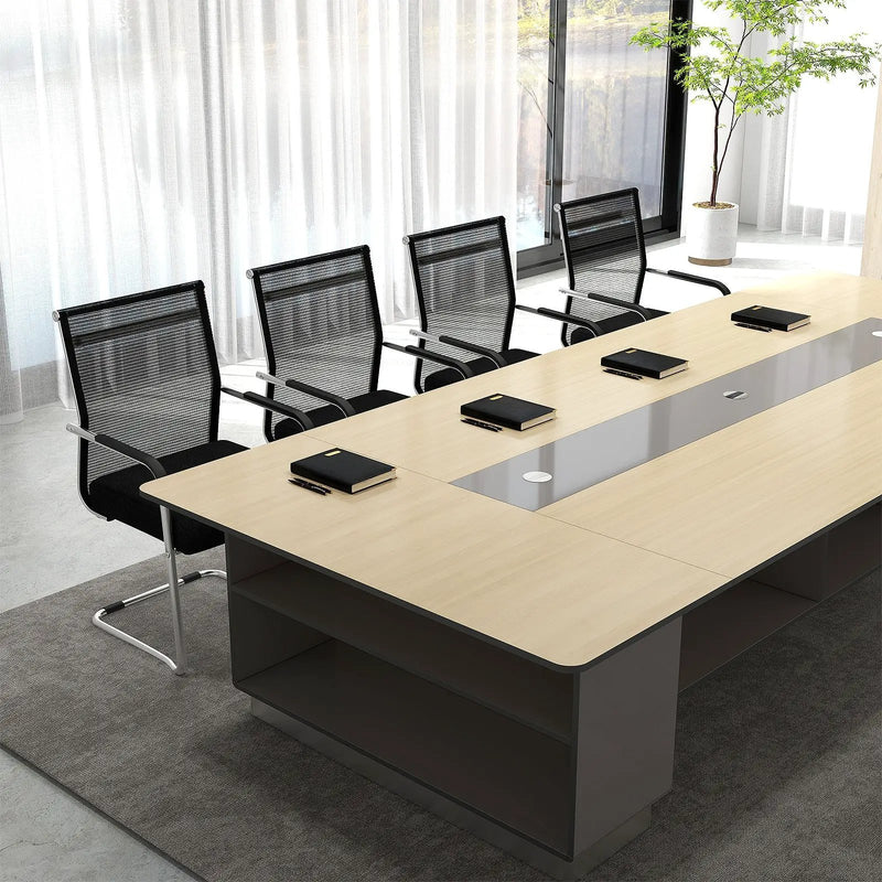 Office Guest Chairs Set of 4 with Metal Sled Base and Armrests-Black by DirectDeals