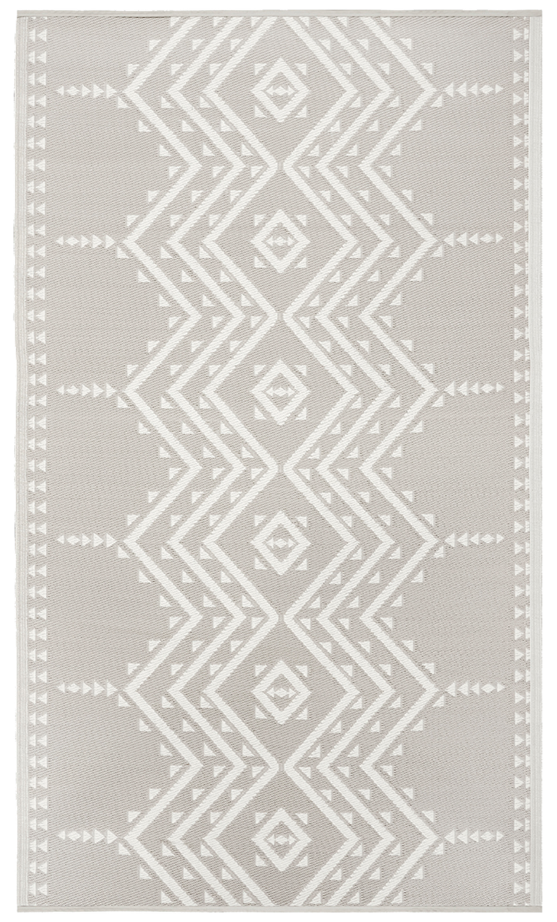 Ojai - Beige Outdoor Rug for Patio by Fab Habitat